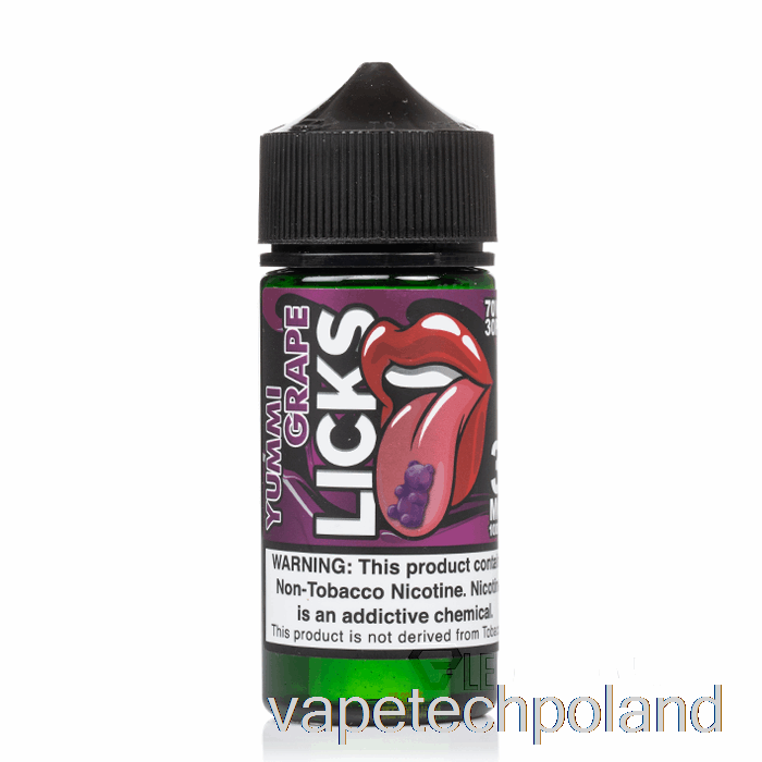 Vape Shop Warszawa Yummi Winogronowe - Lizawki Roll Upz - 100ml 6mg